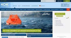 Desktop Screenshot of kokwatersport.nl